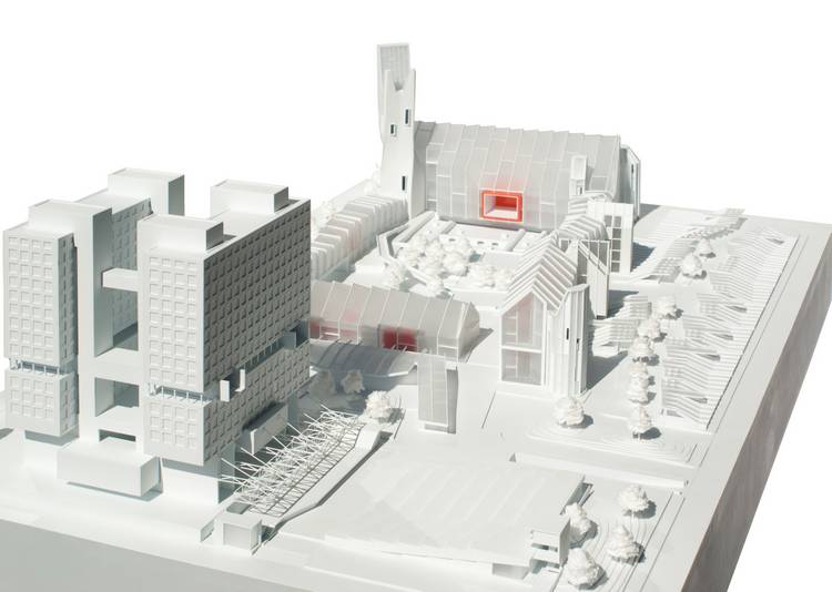 Sung Ho Kim's architectural rendering, 'Russia Crystal Armature.'